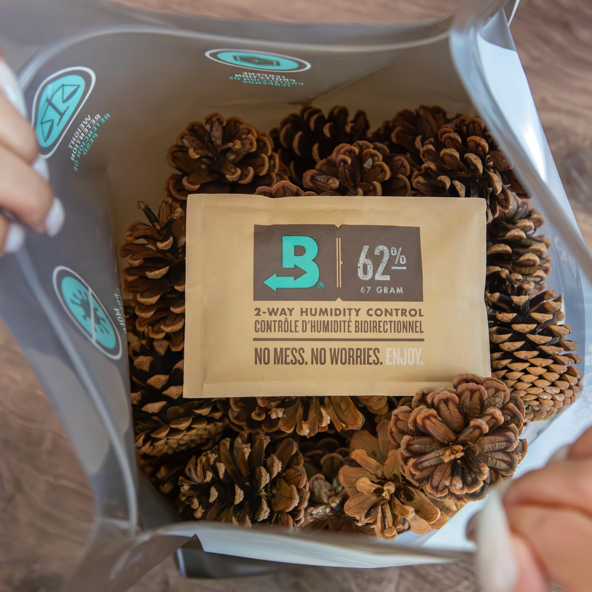 Boveda 1 LB Fresh Bag - 5-Pack