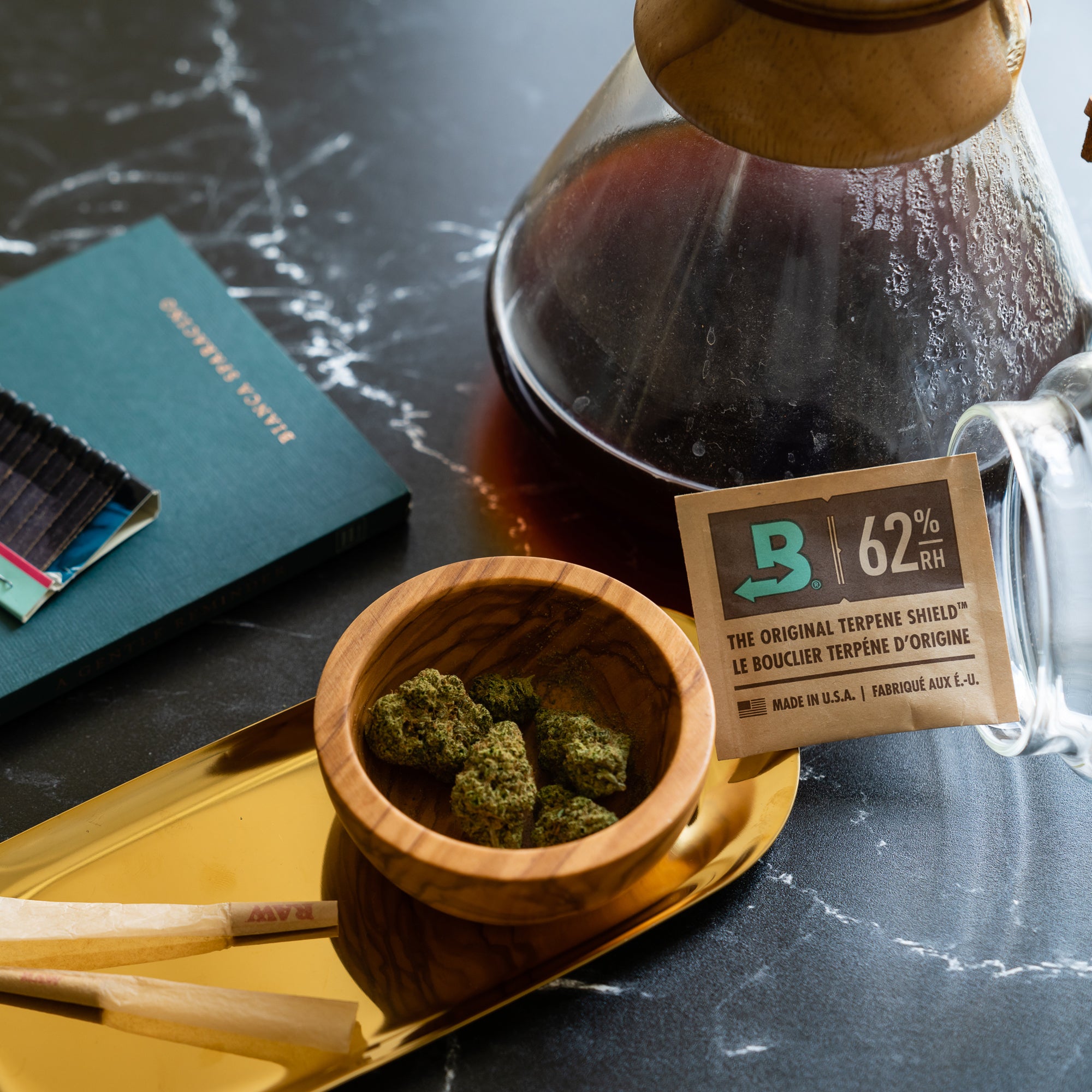 Boveda size 8 and cannabis