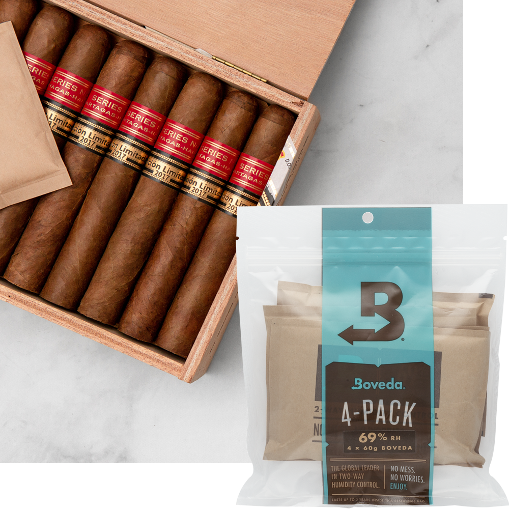 Boveda 69% RH 4-Pack Size 60 for your Cigar Humidor