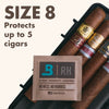 Boveda size 8 protects up to 5 cigars