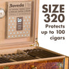 Boveda Size 320 protects up to 100 cigars.