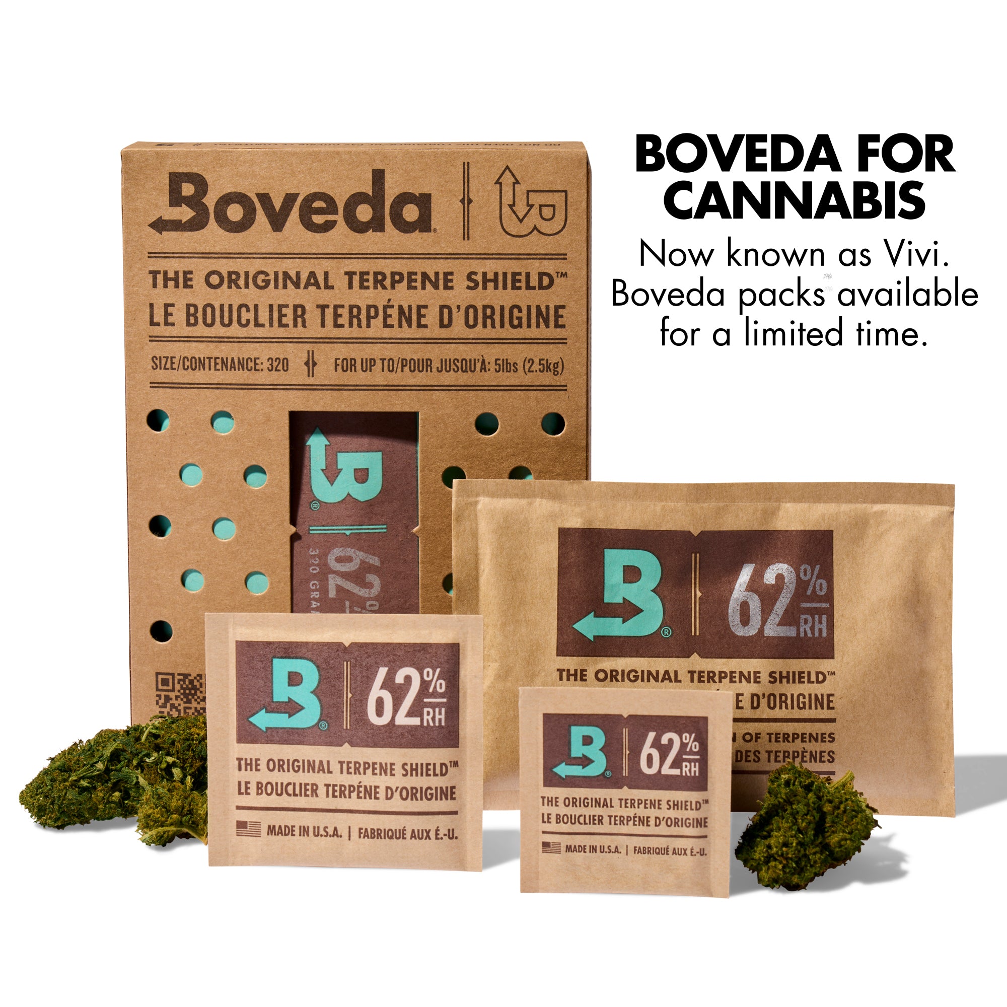 Boveda B62 Cannabis ReFresh Personal Stash Humidity Pack