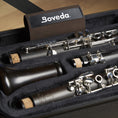 Boveda fabric Holder inside a Clarinet case