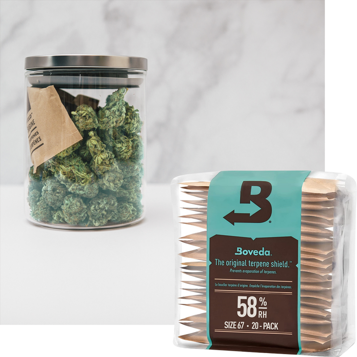Boveda Size 67 for Cannabis, 58% RH 20-pack
