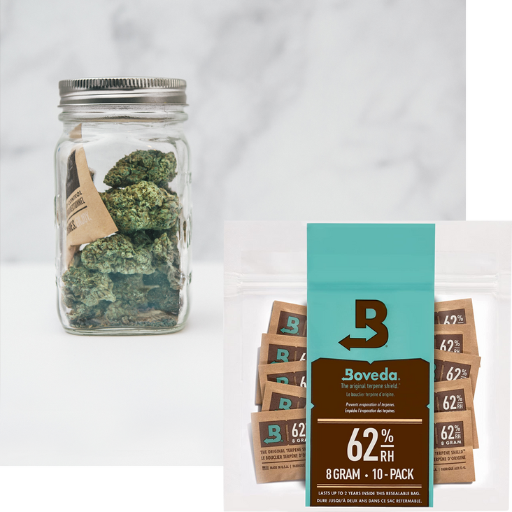 Boveda 72% Humidity Pack Small 8 Gram- 10, 50 or 100 Counts — MJ Wholesale