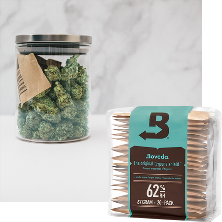 Boveda 62% Humidity Control 20 Ct, For 1 Pound of Weed