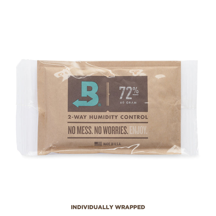 Boveda 72% RH 12-Pack Cube Size 60 for Cigar Humidity