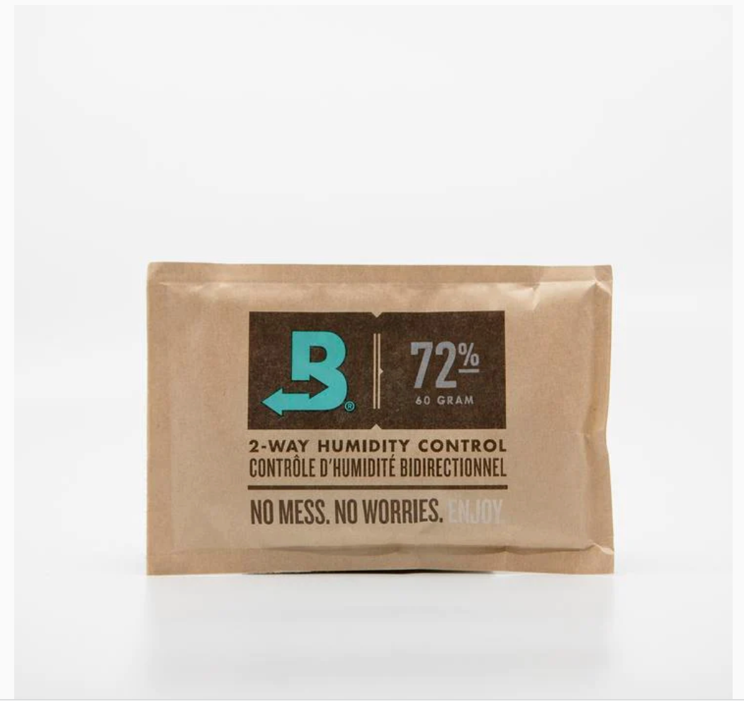 Boveda Seasoning Packs for a Wood Guitar Case 4-Pack 72% RH Size 60